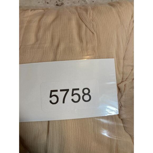 Soieblu Maxi Dress Women Small Chiffon Coquette Beaded Flowy Party Evening Flowy - Picture 11 of 14